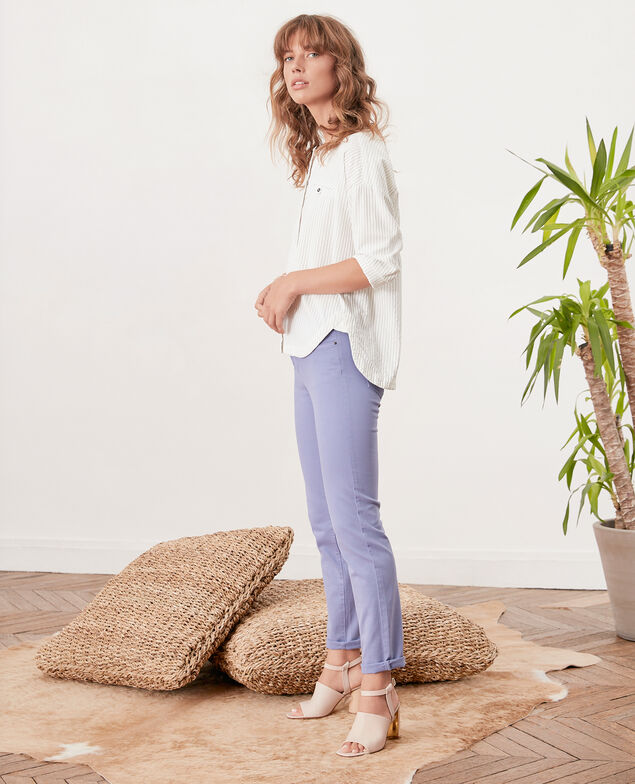 Jeans in Zigarettenform Dark iris