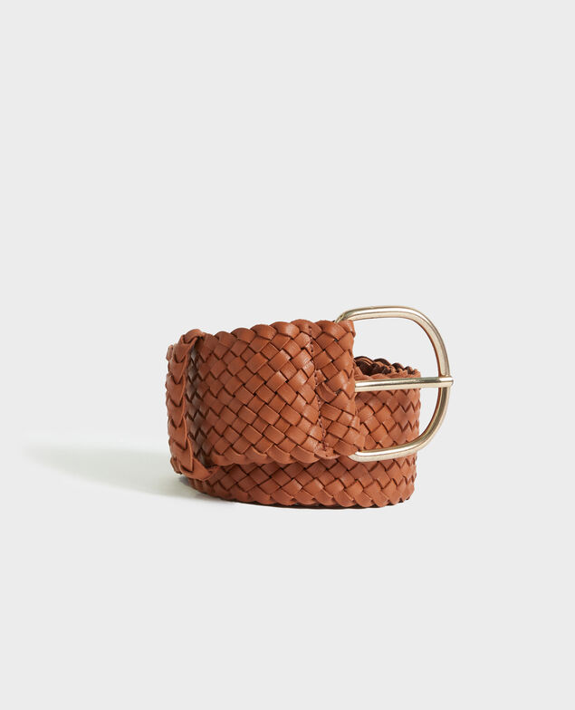 Breiter Ledergürtel Camel