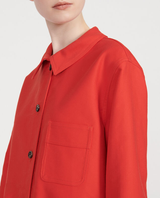 Baumwolljacke Fiery red
