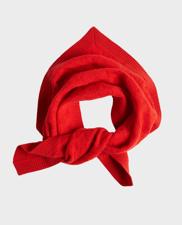 Tuch 100 % Kaschmir Fiery red