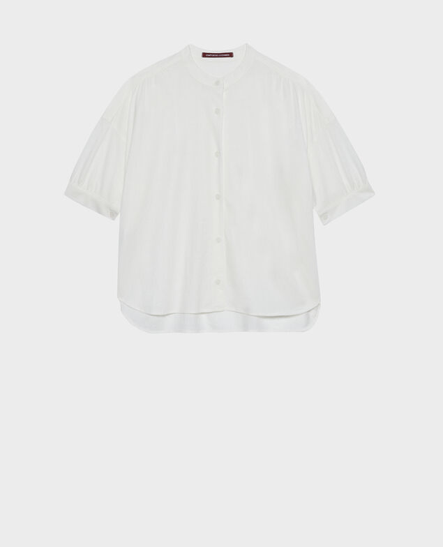 Top mit kurzen Ärmeln 01 white