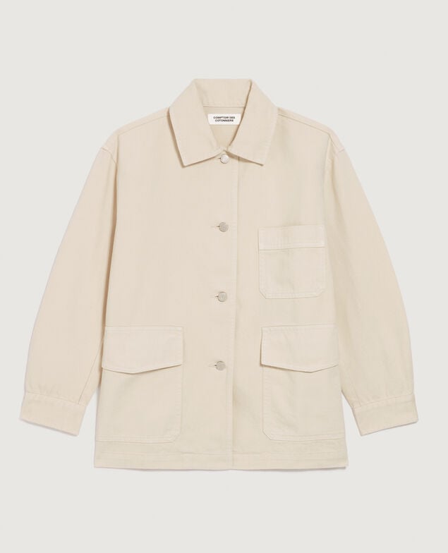 Workwear-Jacke aus Baumwolle H305 ecru