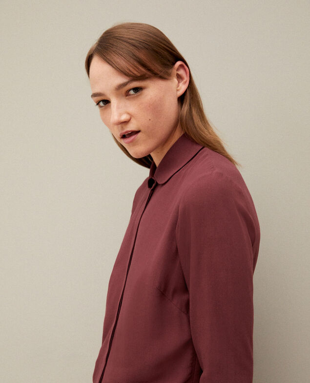 Robe coupe droite Braun