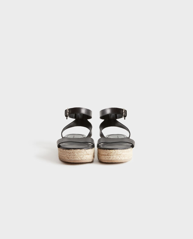 Ledersandalen 8853 09 black