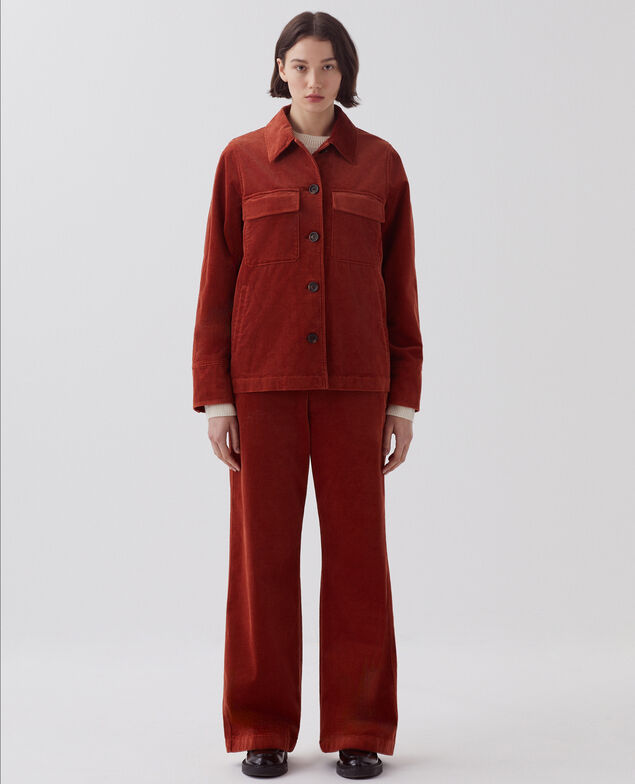 Cordjacke U270 orange