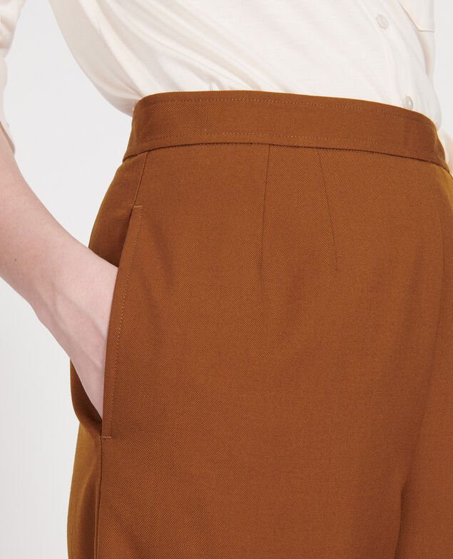 Bermudashorts aus glatter Wolle Monks robe