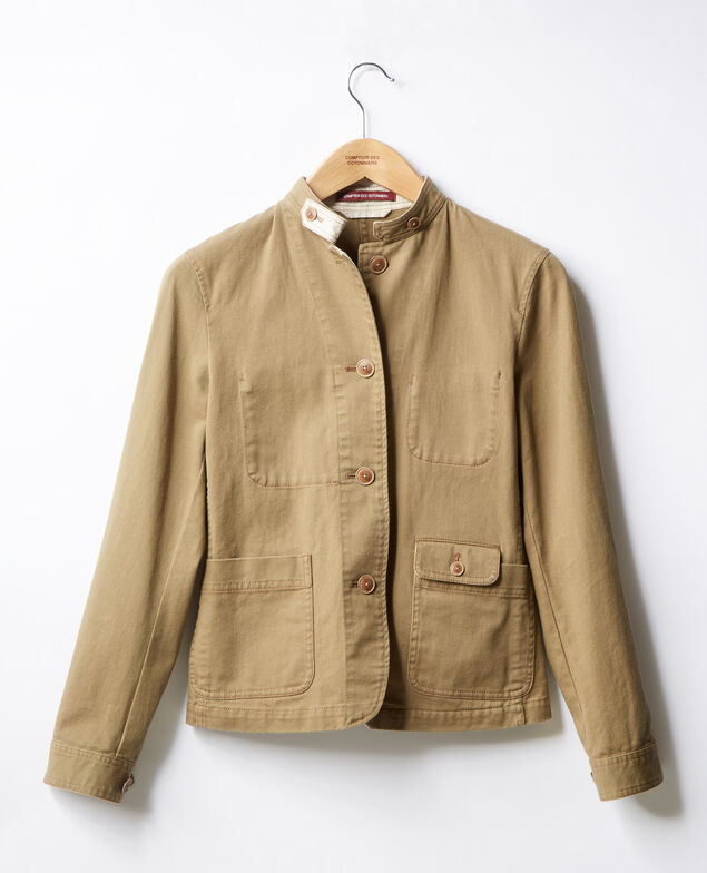 Jacke mit Mao-Kragen Mastic