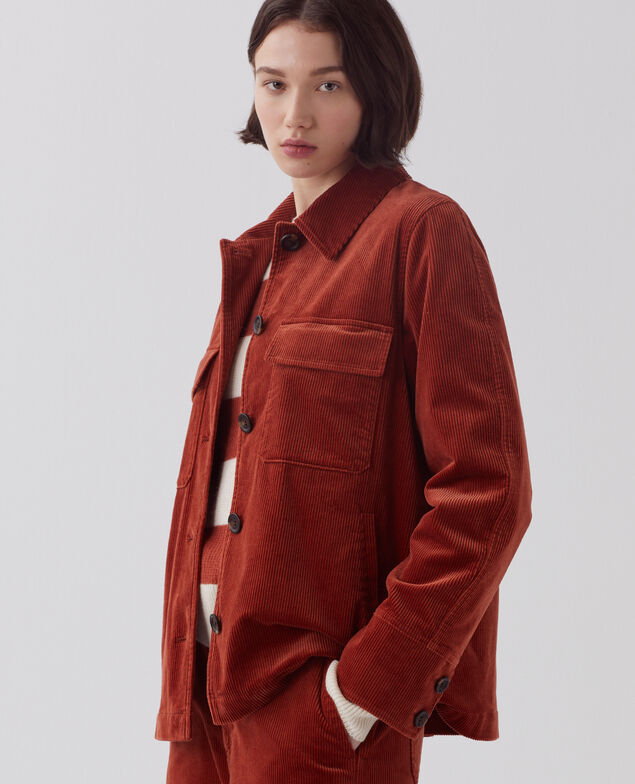Cordjacke U270 orange