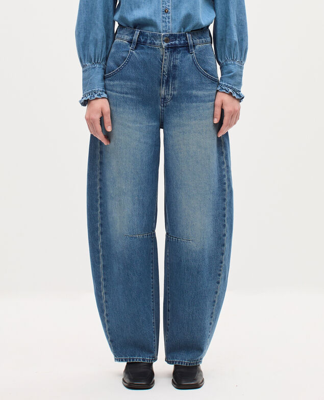 Barrel Jeans - CHARLIE K670 mid dark vintage