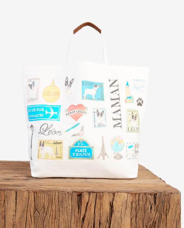 Tragetasche zum Muttertag Off white