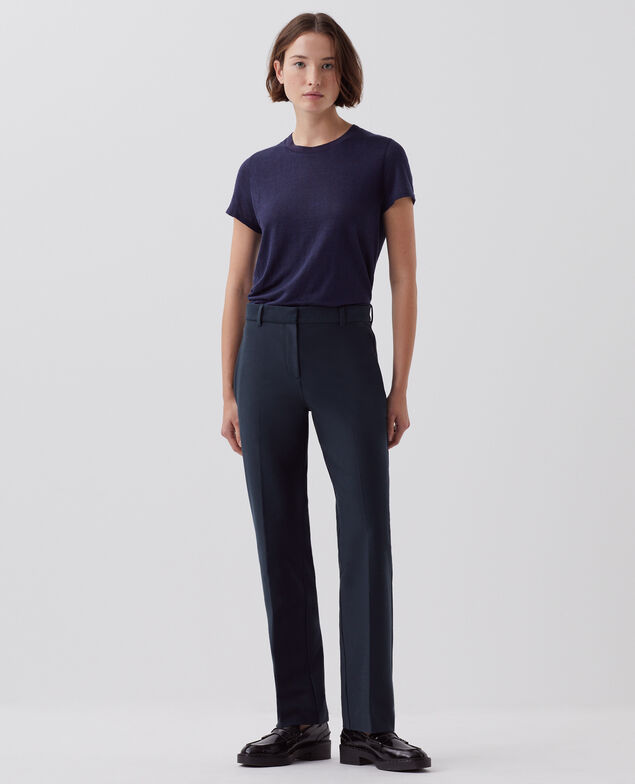 COLETTE – Enge Hose mit geradem Bein J690 blueberry