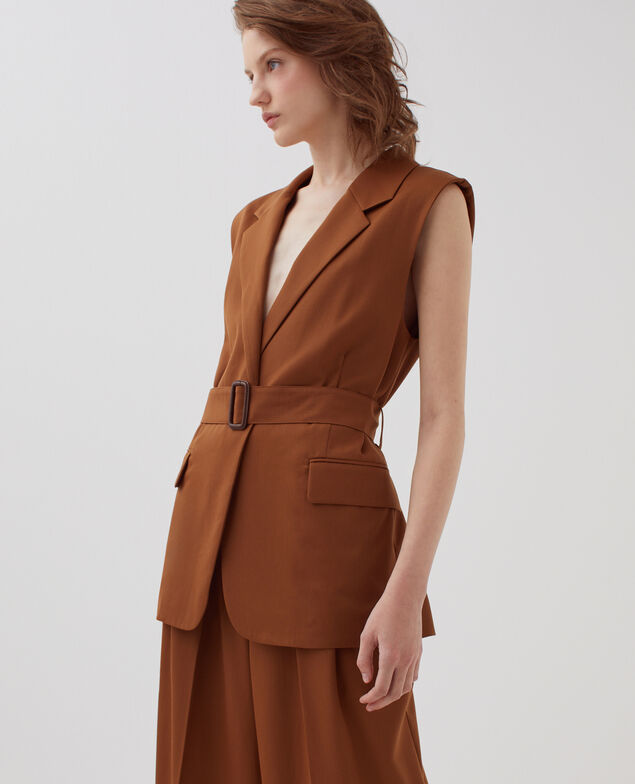 Blazer aus Wolle I360 monks robe brown