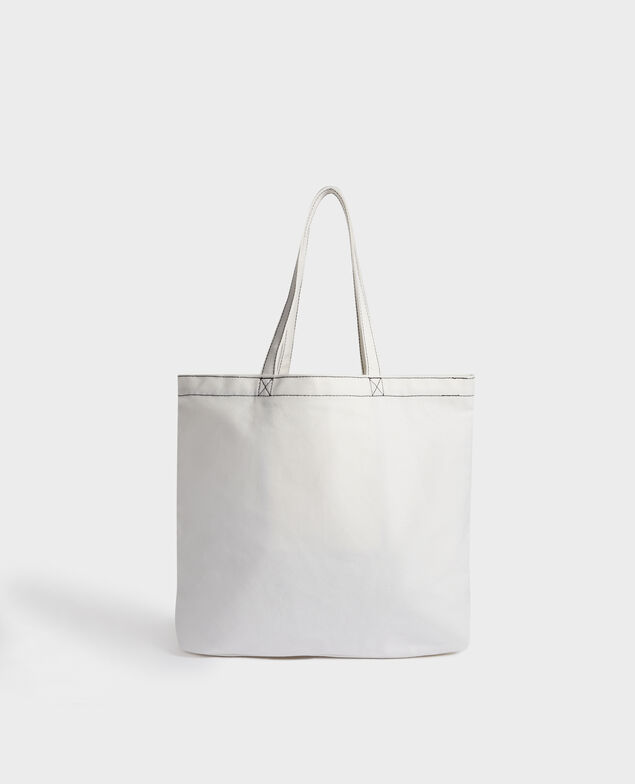 Tasche aus gemustertem Segeltuch Black beauty