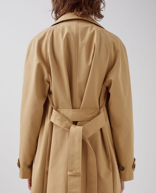 CATHERINE - Weiter Trenchcoat 0321 starfish beige