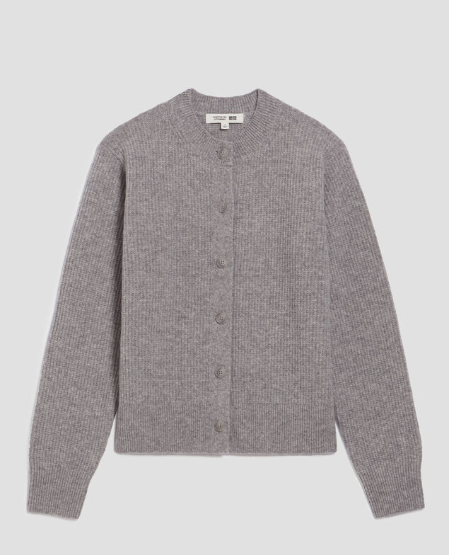 Cardigan aus Wolle U060 gray