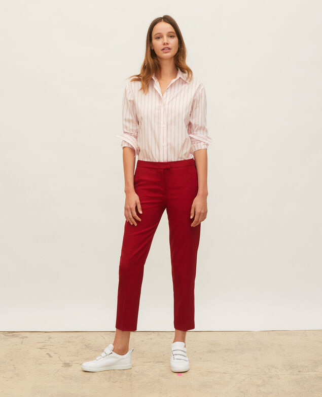 Boyish Bluse aus Baumwolle Popeline stripe3