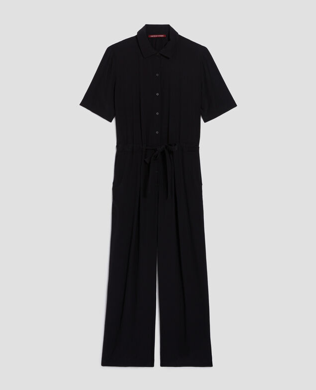 Fließender Jumpsuit H091 black beauty