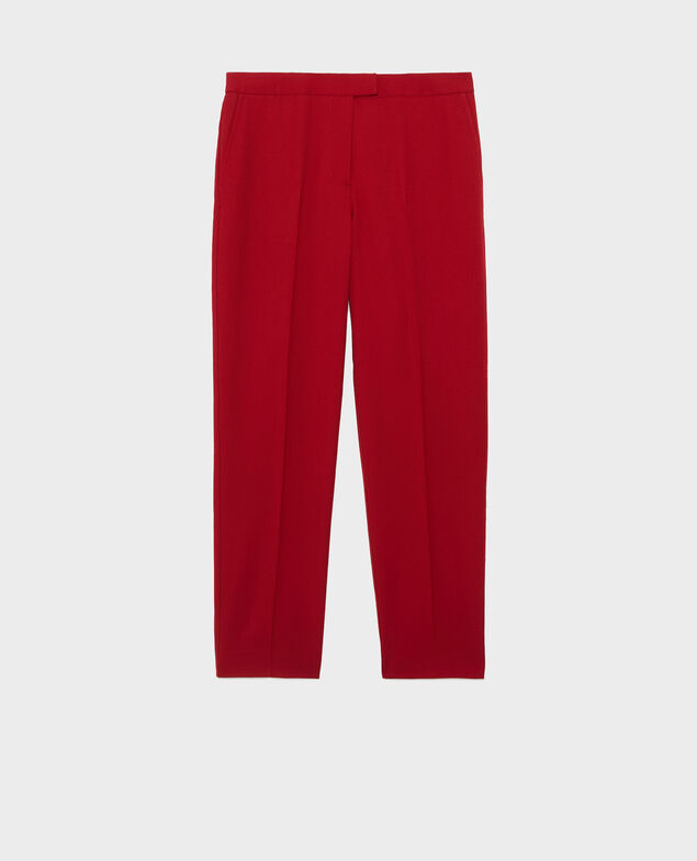 MARGUERITE - Zigarettenhose Royale red