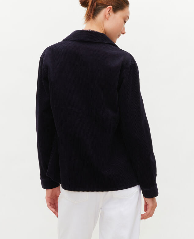 Arbeitsjacke aus Cord Night sky