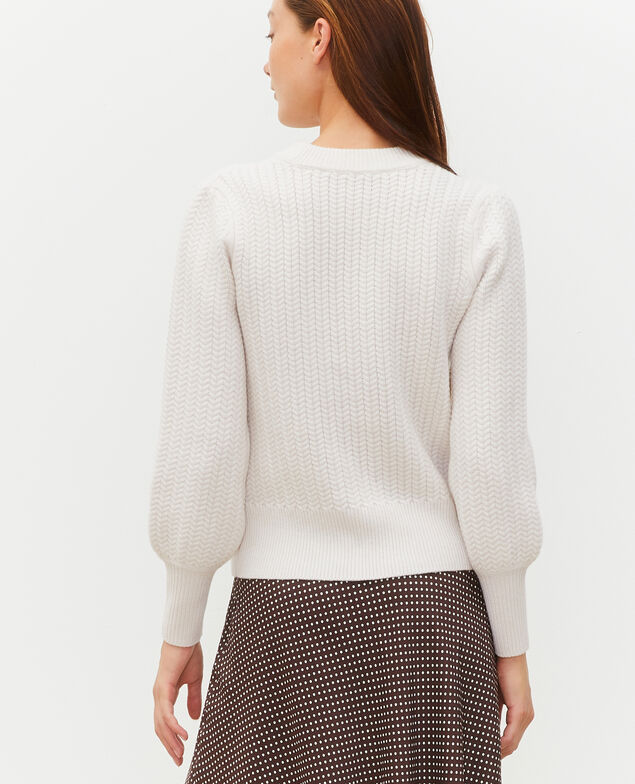 Wollpullover mit Rundhalsausschnitt Jet stream