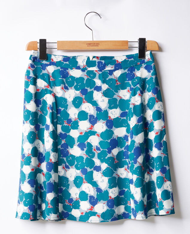 Gemusterter Rock Blossom shadow pacific green