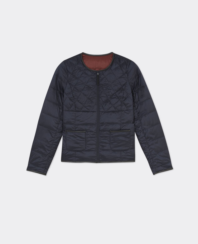 Wende-Daunenjacke Dark ocean/velvet