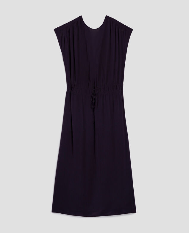 Langes fließendes Kleid H695 night sky