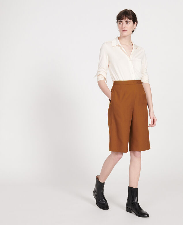 Bermudashorts aus glatter Wolle Monks robe