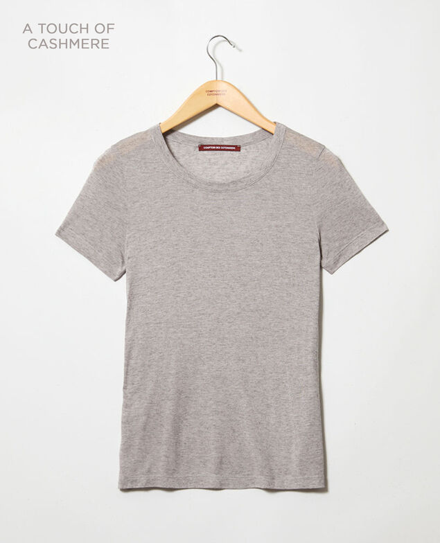 Zeitloses T-Shirt Heather grey