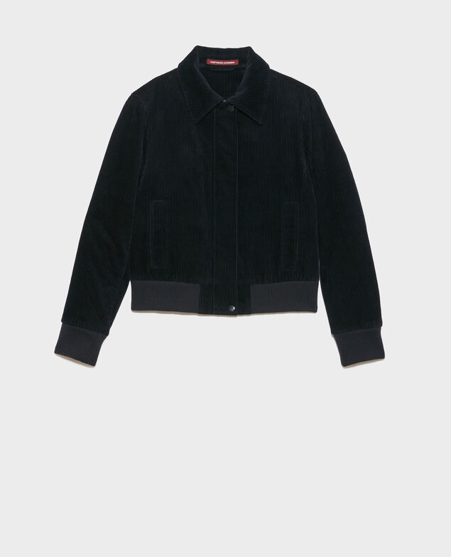 Cordblouson mit Reißverschluss Night sky