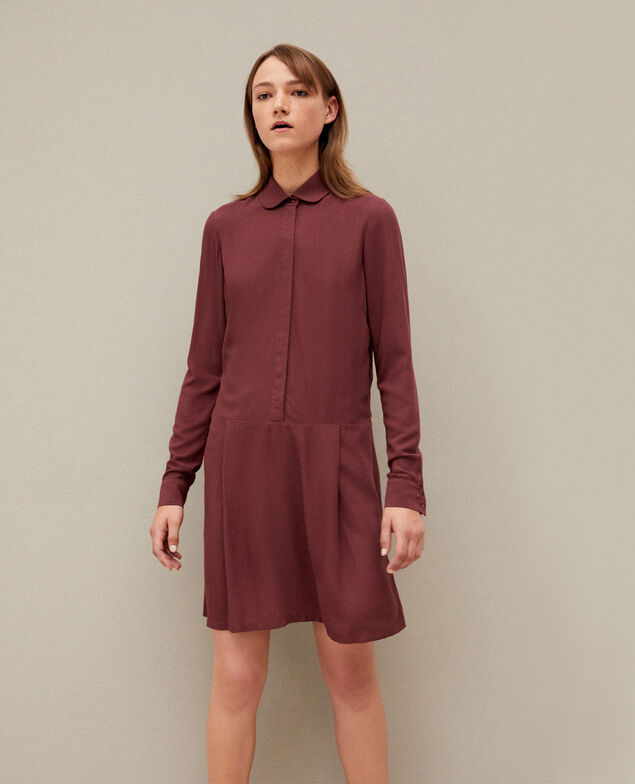 Robe coupe droite Braun