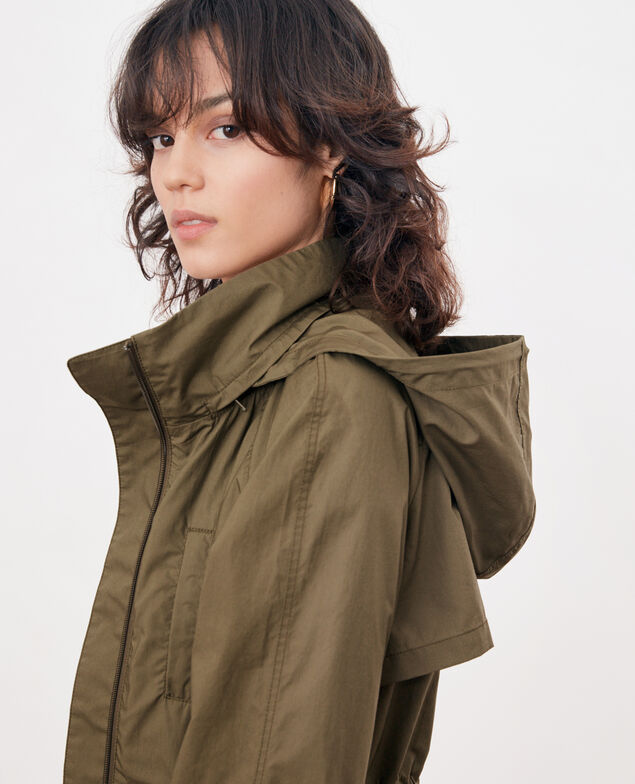 Leichter Parka Dark kaki