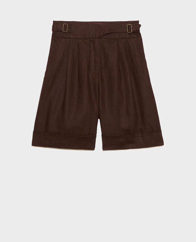 Shorts aus Leinen Mole