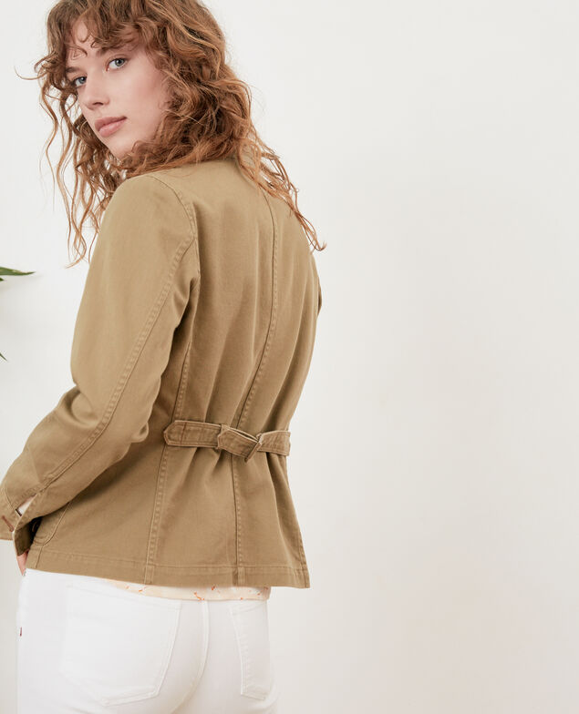 Jacke mit Mao-Kragen Mastic