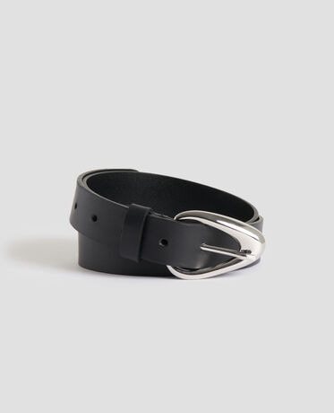 Ledergürtel H091 black beauty