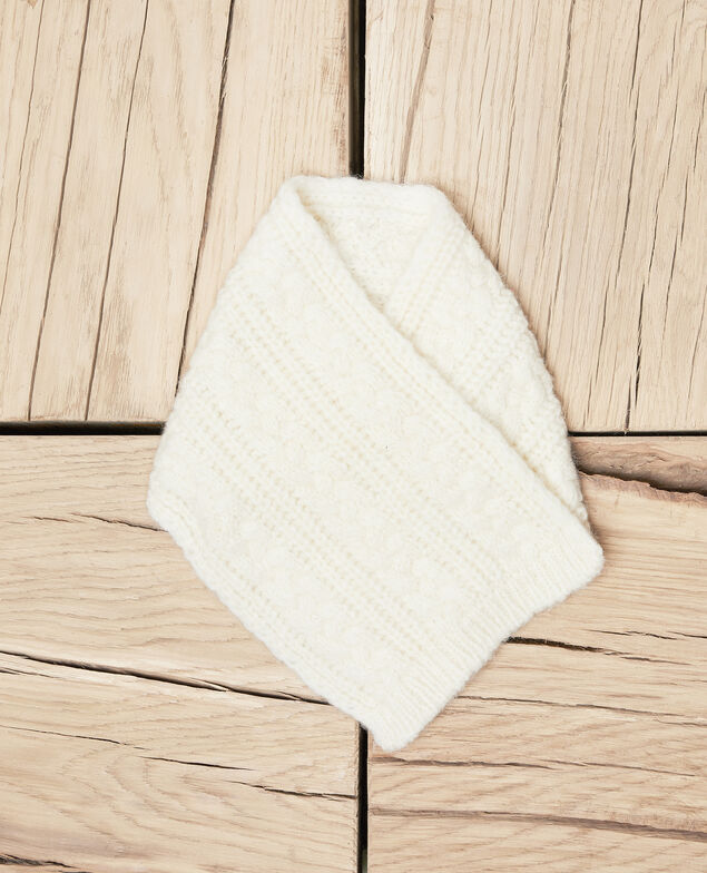 Strickkragen Off white