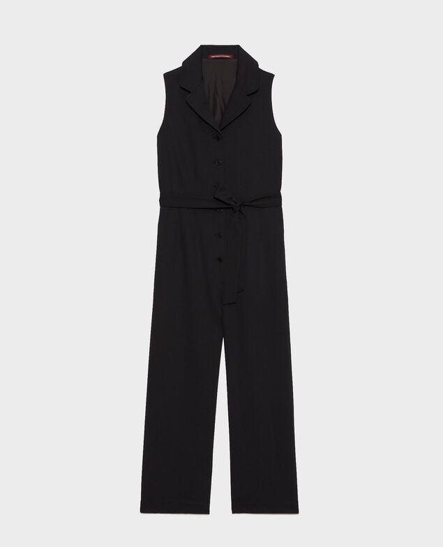 Overall mit Reverskragen Black beauty