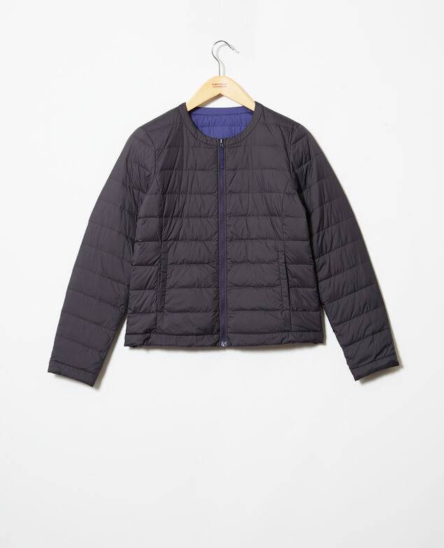 Legendäre Daunenjacke Mademoiselle Plume Saphire navy/noir