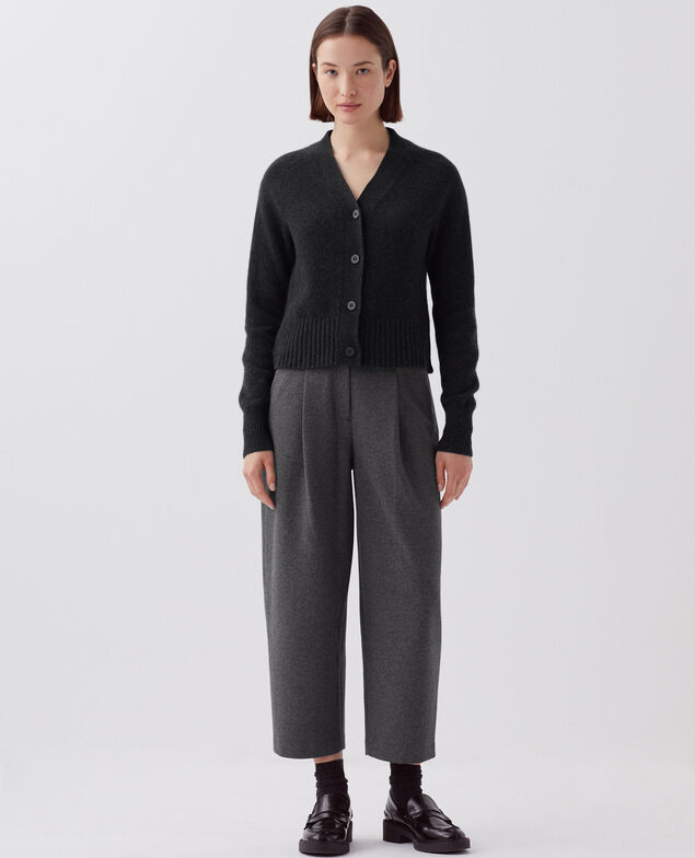 Cardigan aus Kaschmir I080 moonless gray