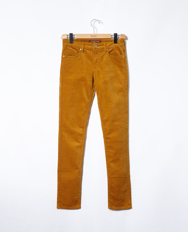 Slim-Jeans Golden brown