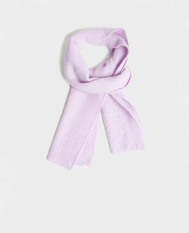 Schal aus Kaschmir  Pastel lilac