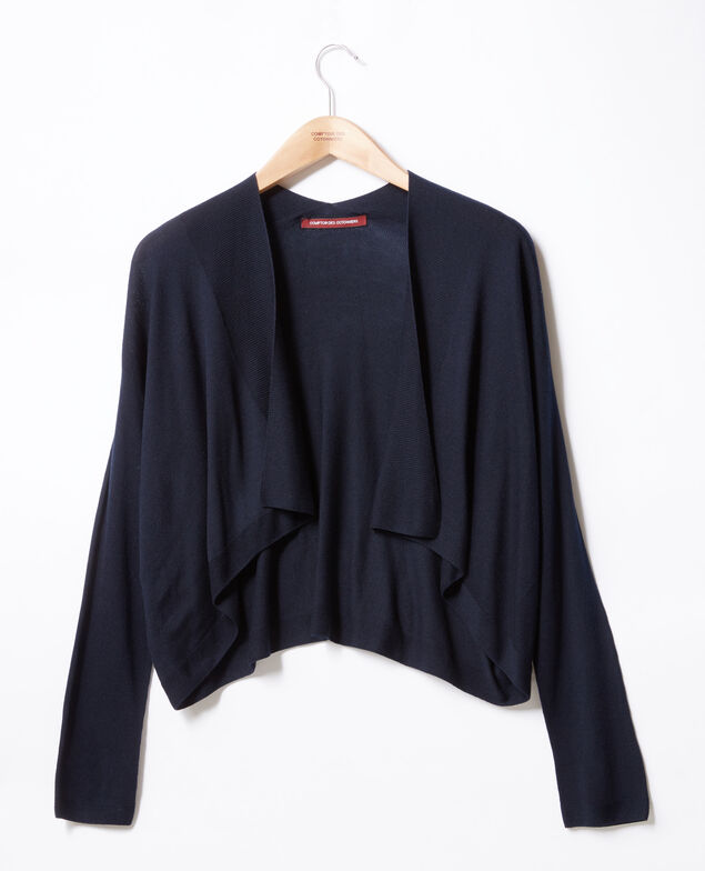 Kurzer Cardigan Marine