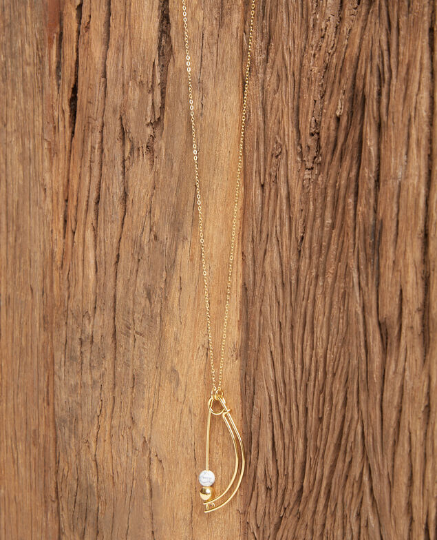 - Lange Modeschmuckkette Gold