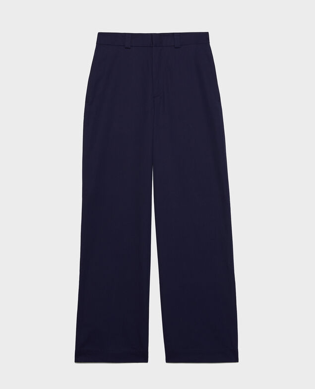 Maskuline Hose aus Baumwolle Maritime blue