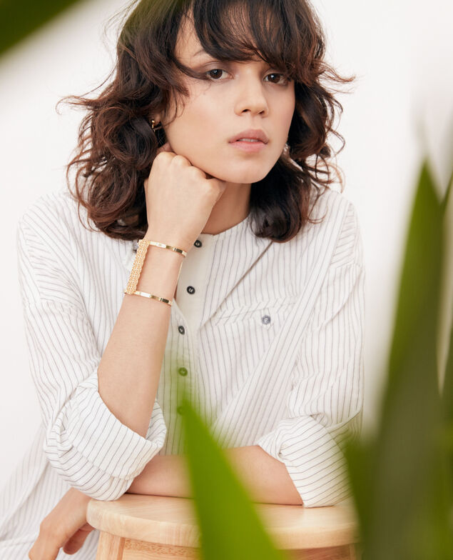 Manschettenarmband Gold
