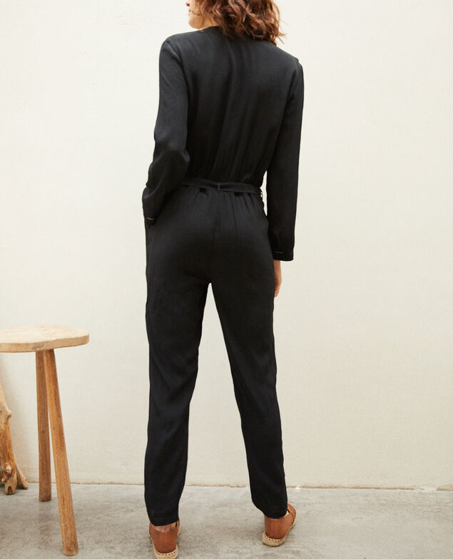 Overall mit Spitze Noir