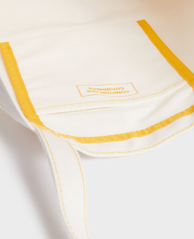 Tasche aus gemustertem Segeltuch Gold fusion