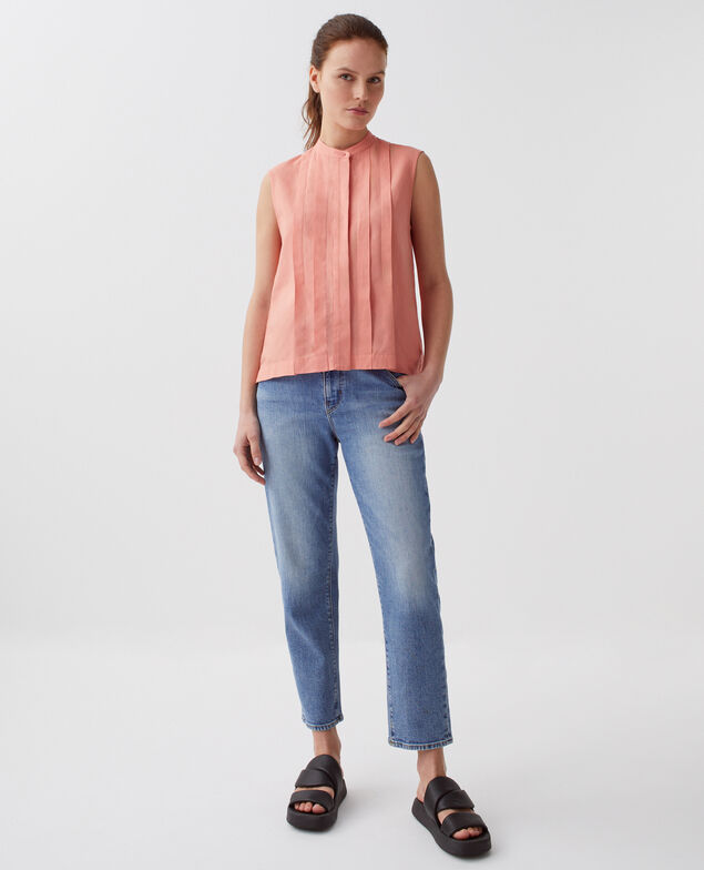 Ärmellose Bluse H210 uq pink