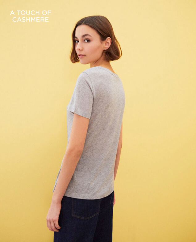Zeitloses T-Shirt Heather grey