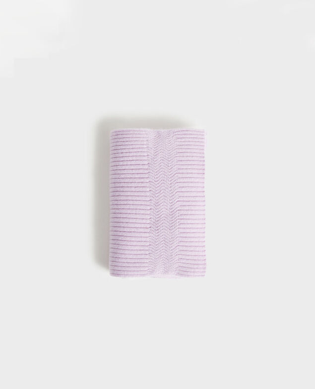 Schal aus Kaschmir Pastel lilac